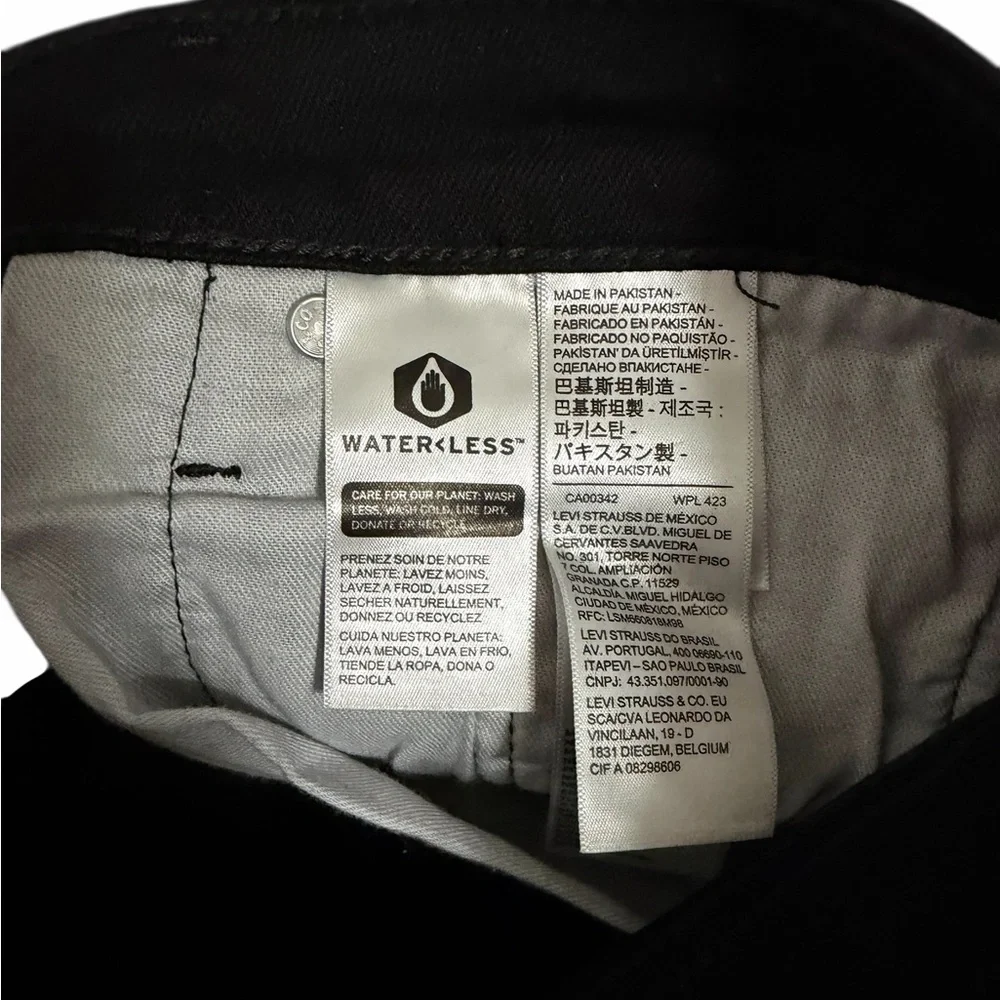 Levi's Men's Slim Fit Dark Jeans - Picture 4 of 4
